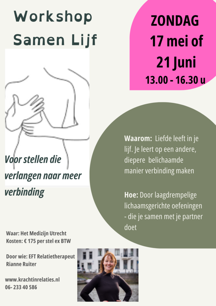 Workshop samen lijf mei/juni